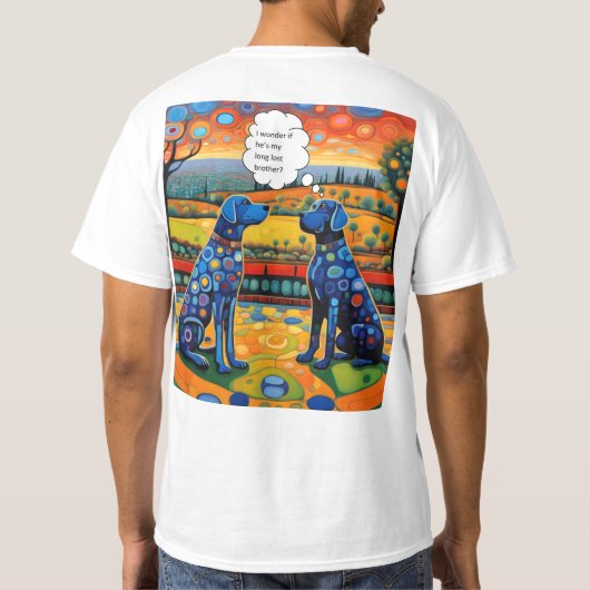 T-shirt Frère perdu depuis longtemps (Dos)