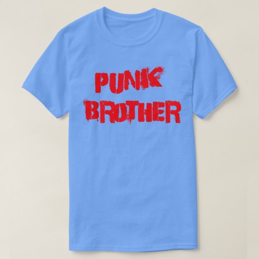 T-shirt frère punk (Design devant)