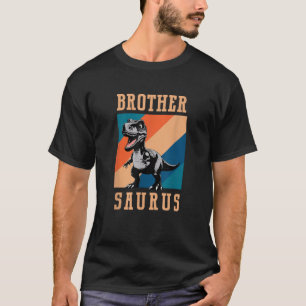T-shirt Frère Saurus Frère d'Anniversaire Saurus Dinosaur