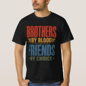 T-shirt Frères de sang, amis par choix (Devant)