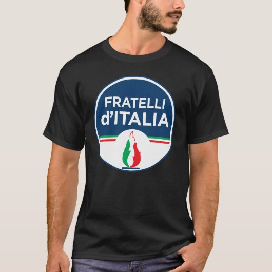 T-shirt Frères d'Italie Fratelli d'Italia FdI (Devant)