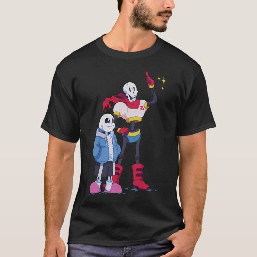 T-shirt Frères squelettes (Devant)