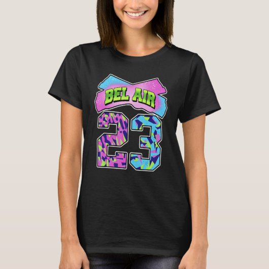 T-shirt Fresh Air Number 23 Alternate Bel Air 5s Matching (Devant)