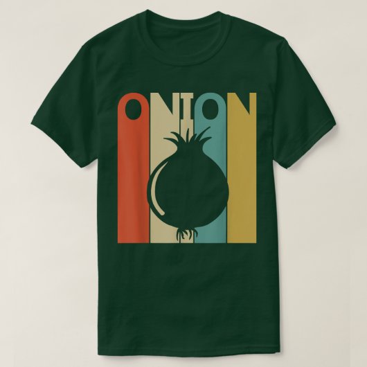 T-shirt Fresh Onion Vegetable  (Design devant)