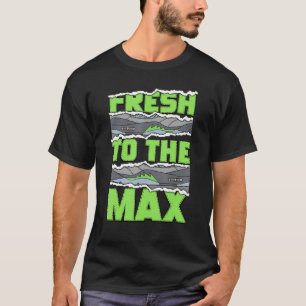 T-shirt Fresh To The Max Retro Green Bean 5s Unisex Matchi