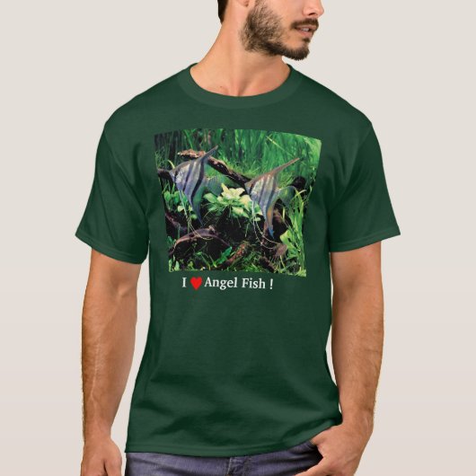 T-shirt Freshwater Angel Fish (Devant)