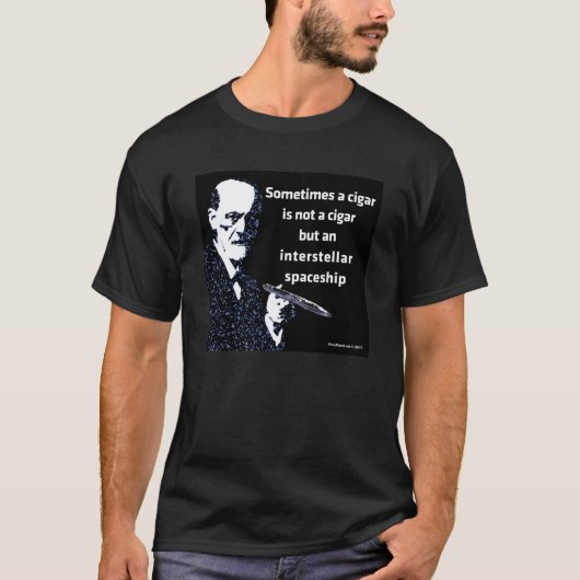 T-shirt Freud et l'Astéroïde (Devant)