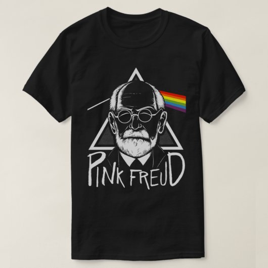 T-shirt Freud rose (Design devant)