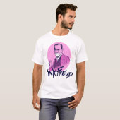 T-shirt Freud rose (Devant entier)