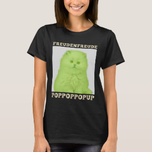T-shirt Freudenfreude Poppoppop up Feline Lover Chat