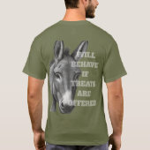 T-shirt friandises au fromage (Dos)