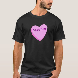 T-shirt Friandises de cœur Gratitude - Cadeaux reconnaissa