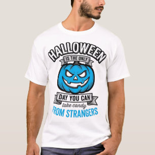 T-shirt Friandises d'Halloween de la part d'inconnus Vinta