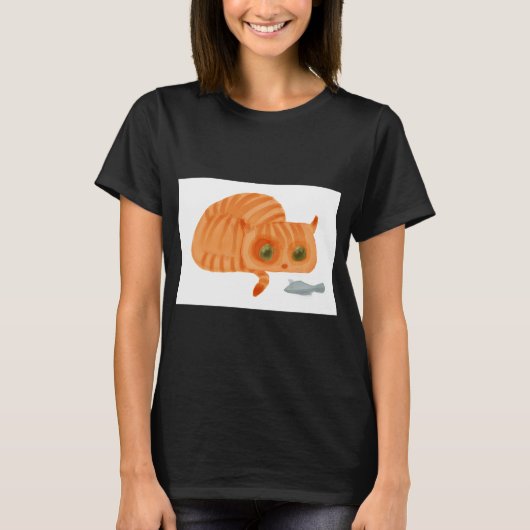 T-shirt Friandises pour chat (Devant)