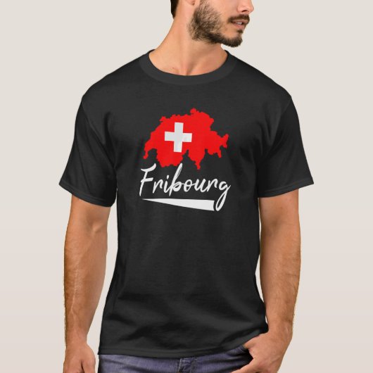 T-shirt Fribourg Suisse (Devant)