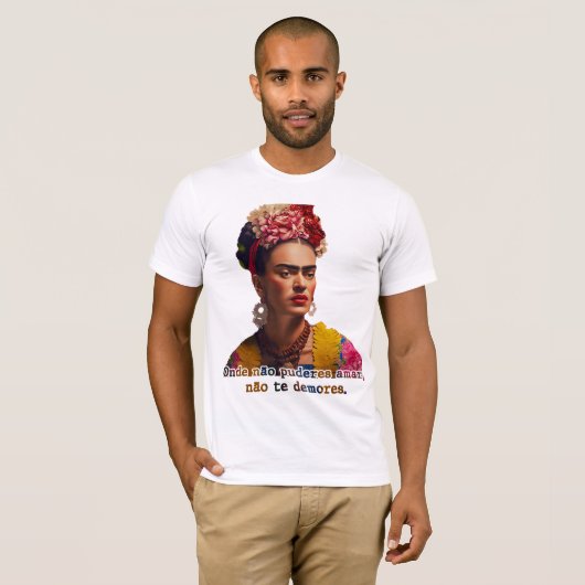 T-shirt Frida Kahlo (Devant entier)