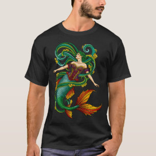 T-shirt Frida Kahlo Fleurs Icône Artiste Mexicaine Portrai