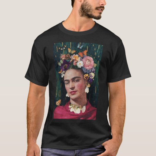 T-shirt Frida Khalo artist (Devant)