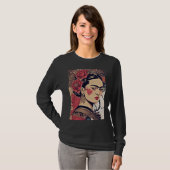 T-shirt Frida Reloaded - InkPunk Rebel Art Tee (Devant entier)
