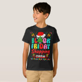 T-shirt Friday Shopng Crew Christmas Lights Black Shopng F (Devant entier)