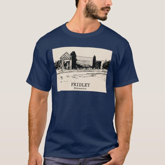 T-shirt Fridley Minnesota 1 (Devant)