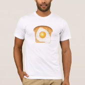 T-shirt Fried egg on toast (Devant)