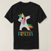 T-shirt Frieda Prénom Frieda Coloring Un (Design devant)