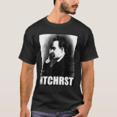 T-shirt Friedrich Nietzsche Antichrist Ntchrst Funny Meme (Devant)