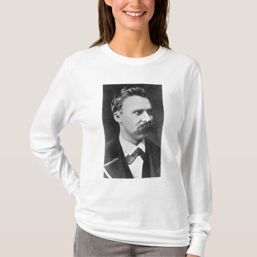 T-shirt Friedrich Wilhelm Nietzsche (1844-1900) 1873 (b/w (Devant)