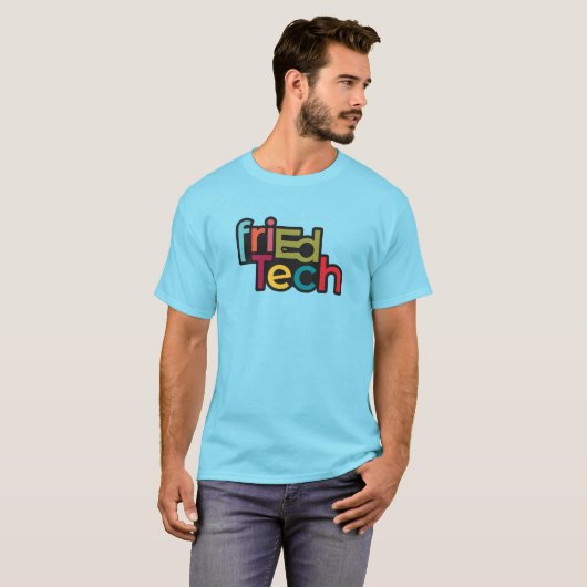 T-shirt friEdTech en COLOR ! *Edition spéciale* (Devant entier)