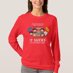 T-shirt FRIENDS™ Bienvenue dans le monde réel Chibi