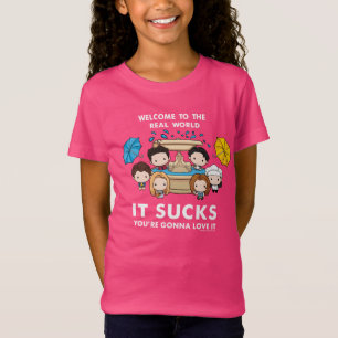 T-Shirt FRIENDS™ Bienvenue dans le monde réel Chibi