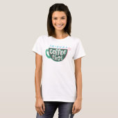 T-shirt FRIENDS™ | Café d'abord (Devant entier)