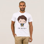 T-shirt FRIENDS™ | Chandler Chibi (Devant entier)