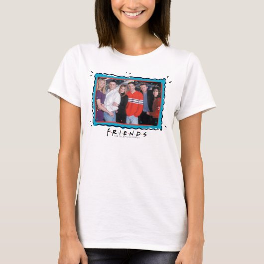 T-shirt FRIENDS™| Couples habillés de rue (Devant)