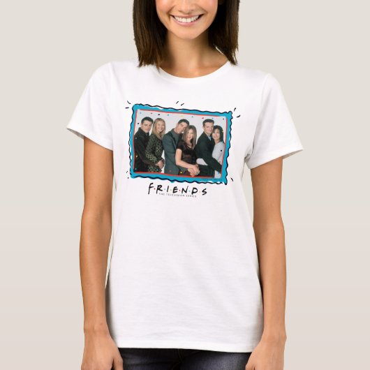 T-shirt FRIENDS™ | Couples s'enlaçant (Devant)