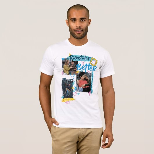 T-shirt FRIENDS™| Ensemble, mieux vaut (Devant entier)