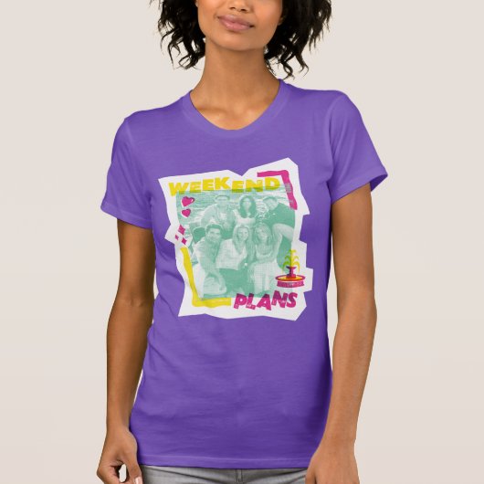 T-shirt FRIENDS™ | Plans pour le week-end (Devant)