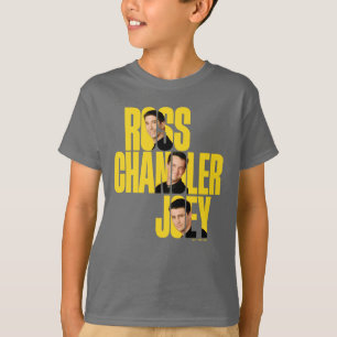 T-shirt FRIENDS™ Ross, Chandler et Joey