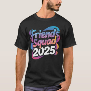T-shirt Friends Squad Giving 2025 - Design d'automne color