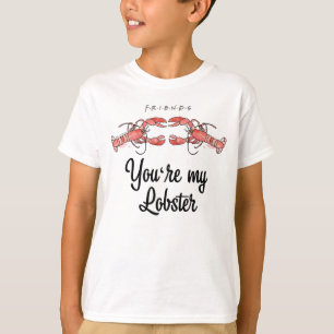 T-shirt FRIENDS™ Tu es mon homard Citation aquarelle