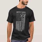 T-shirt Friendswood Mustangs Soccer (Devant)