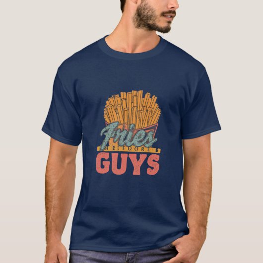 T-shirt Fries avant geys (Devant)