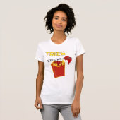 T-shirt Fries avant les garçons (Devant entier)