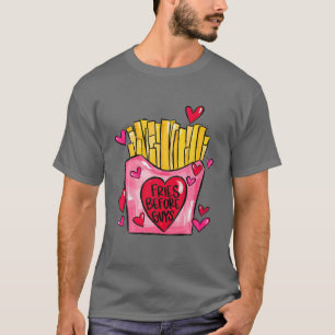 T-shirt Fries Avant Les Garçons Adolescentes Filles Dating