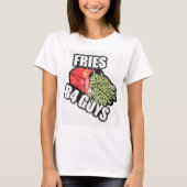 T-shirt Fries avant les gars DS (Devant)
