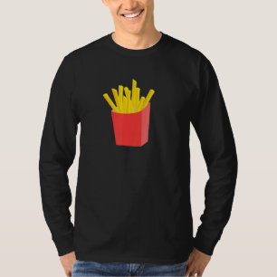 T-shirt Fries Françaises Pour Hommes Femmes Hommes Drôle F