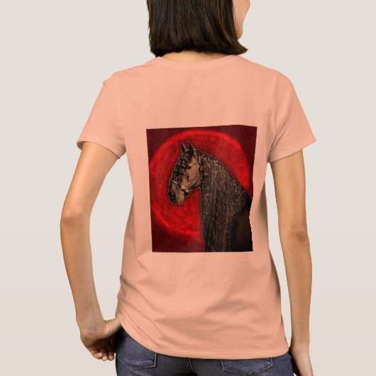 T-shirt Friesian Mane (Dos)