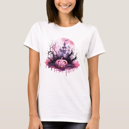 T-shirt Fright Night : Haunted House Collection (Devant)