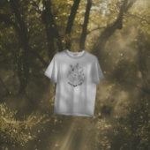 T-shirt Fright Night Noir et blanc Cute Halloween femmes